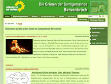 Tablet Screenshot of die-gruenen-bsb.de